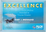 PADI Gold Course Director Award